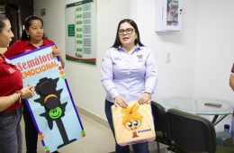 Personal de la oficina de SST y secretaria de General y Desarrollo Institucional participando de la actividad "Semáforo Emocional"